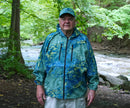 Brella Blue Yellow Unisex Rain Jacket