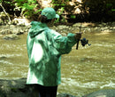Brella Light Green Unisex Rain Jacket
