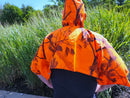 Brella Realtree AP Blaze Camo Unisex Half Rain Jacket