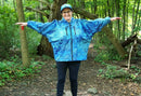 Brella Blue Unisex Rain Jacket for Youth + Petite Adults
