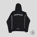 Chrome Hearts Scroll Logo Hoodie in Black
