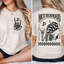 funny mom life graphic top