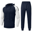 Men's Sport Color-blocked Sweatshirt Sport Casual