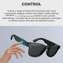 AI glasses with video call and shooting