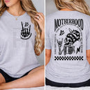 funny mom life graphic top
