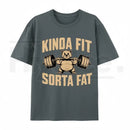 "Weightlifting Bear" – Funny Heavyweight Oversized Gym Graphic Top