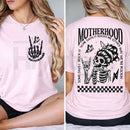 funny mom life graphic top
