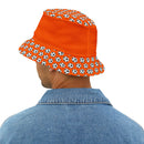 Dutch voetbal - Lion Bucket Hat, Trendy Summer Hat, Cute Gift for Friends, Festival Fashion, AOP Design, Stylish Headwear