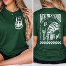 funny mom life graphic top