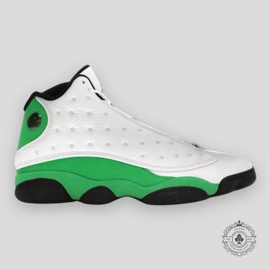 Air Jordan 13 Retro White Lucky Green