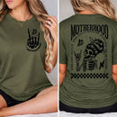 funny mom life graphic top
