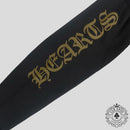 Chrome Hearts Vertical Logo Zip Up in Black / Olive