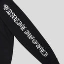 Chrome Hearts Scroll Logo Hoodie in Black