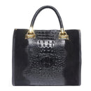 Open Tote Leather Bag