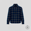 Moncler X Fragment Moron Flannel Jacked in Blue