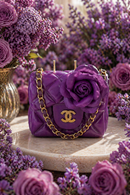 The Petite Purple Flower Couture