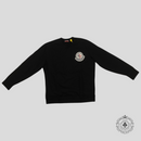Moncler logo patch crewneck black