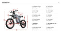 Freego X2 Off Road Dirt Electric Mountain Bike