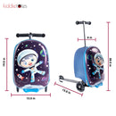 Space Boy Pack N' Go Scooter