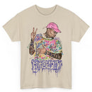 Men's Breezy Bowl Tee - Streetwear Hip-Hop Graphic Shirt, Urban Music Apparel