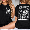 funny mom life graphic top