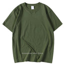 14 Colors Candy Color 100% Cotton T-Shirts Men Women Oversized 