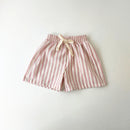 Children's Clothing Linen Cotton Shorts Summer Girls Boys 