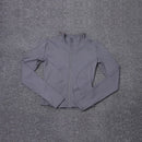 Women Sport Jacket Long Sleeve Shirt Workout Coat Gym Training clothes