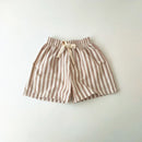 Children's Clothing Linen Cotton Shorts Summer Girls Boys 