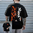 Akatsuki Cloud T-Shirt: Naruto Rinnegan Black Cotton Tee