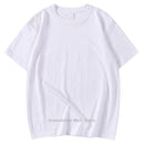 14 Colors Candy Color 100% Cotton T-Shirts Men Women Oversized 
