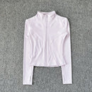 Women Sport Jacket Long Sleeve Shirt Workout Coat Gym Training clothes