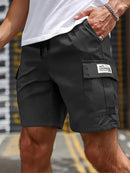 Big Pocket Men's Shorts Casual Work Cool Pants with point 