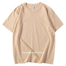 14 Colors Candy Color 100% Cotton T-Shirts Men Women Oversized 