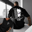 Akatsuki Cloud T-Shirt: Naruto Rinnegan Black Cotton Tee