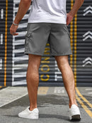 Big Pocket Men's Shorts Casual Work Cool Pants with point 