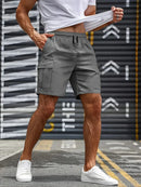 Big Pocket Men's Shorts Casual Work Cool Pants with point 