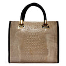 Open Tote Leather Bag