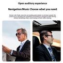 smart translation glasses with music and UV protection