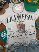 Crawfish Boil Social Club Graphic Tee