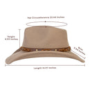 Driftwood Tan Felt Cowboy Hat