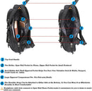 Men’s Nylon Sling Bag – Secure Anti-Theft