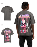 G West Mens Oversized Melting Ice Cream Tee