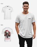 G West Mens Oversized Ice Cream Skull Tee