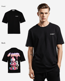 G West Mens Oversized Melting Ice Cream Tee