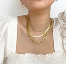 OLIVIA GOLD SNAKE CHAIN NECKLACE