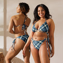 Cheeky Check String Bikini Set