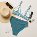 Light Blue Polkadot Bikini