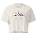 Women’s AONB Crop Top | Stylish, British, Obviously | Rose