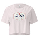 Women’s AONB Crop Top | Stylish, British, Obviously | Rose